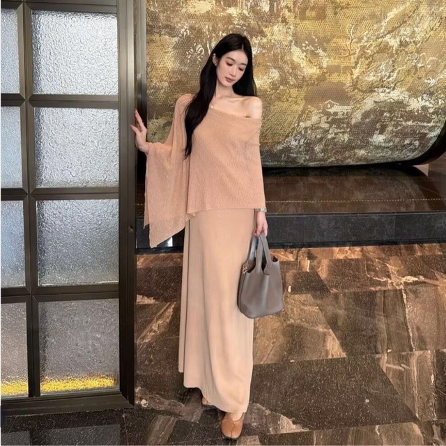 【パーティードレス】 パーティードレス 結婚式 袖あり おしゃれ レディース ロング お呼ばれドレス 結婚式のお呼ばれ 着痩せ 体型カバー ワンピース エレガント シンプル ワンピース 20代 30代 40代 50代 成人式 同窓会 卒業式 入学式 卒園式 入園式 謝恩会 婚活 食事会 顔合わせ 演奏会 発表会 体型カバー フォーマルドレス 結婚式フォーマル お呼ばれ フォーマルワンピース ブラック 黒 カーキ ホワイトグレー ベージュ S M L
