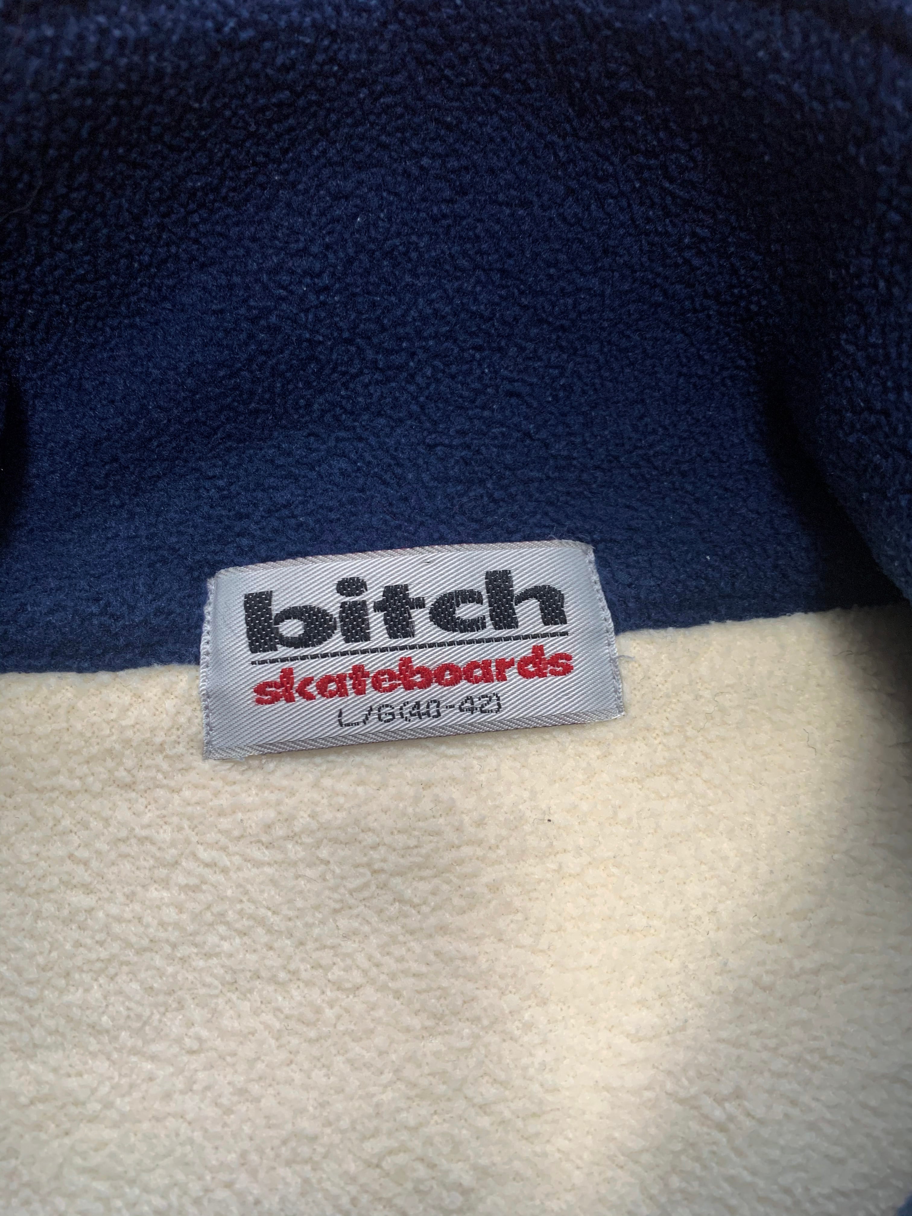 90'S bitch SKATE BOARDS FLEECE JACKET 90S ビッチ スケートボード ...