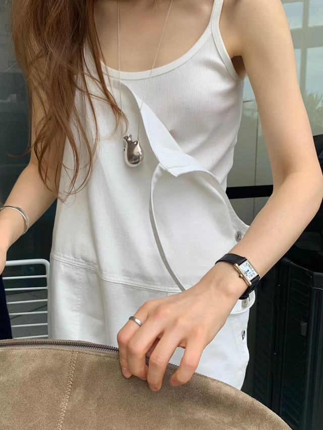 (予約) ounce / Page cotton onepiece 2color