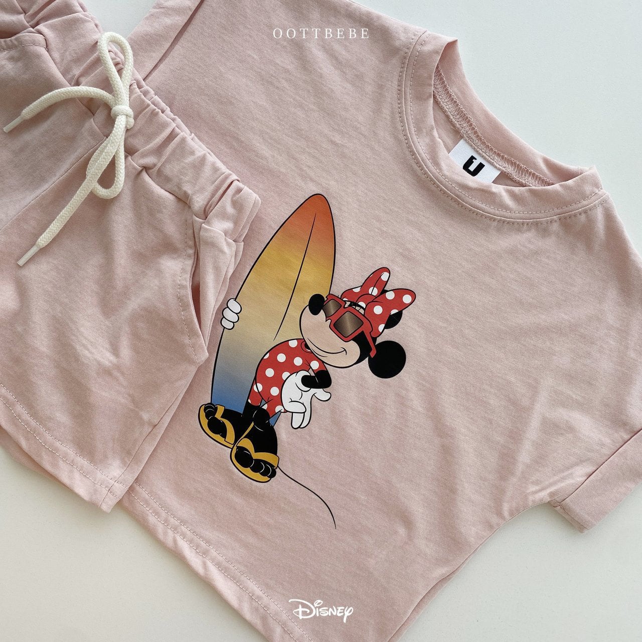 ピンク120【アウトレット即納】oottbebe|Disney surfing tops and bottoms (Disney公式)