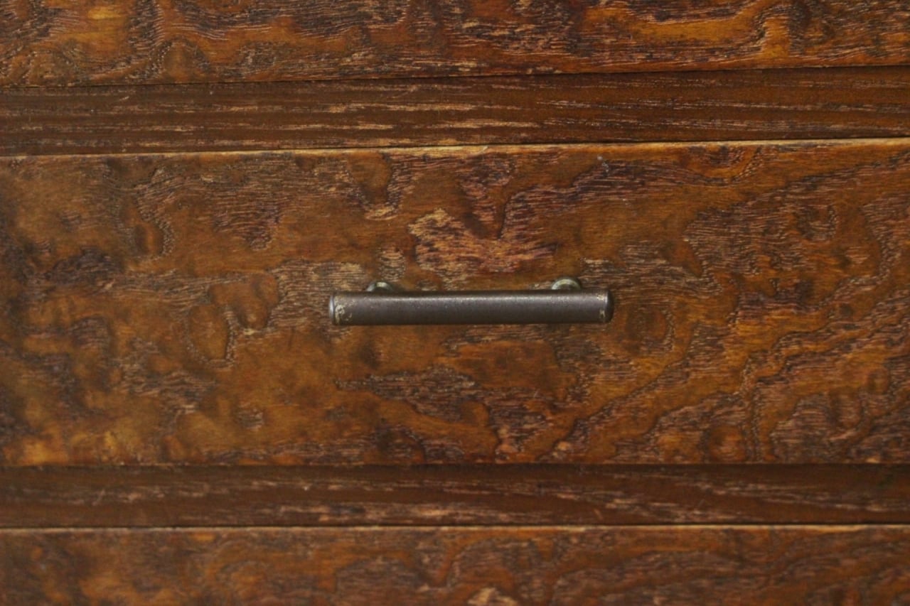 レトロ 卓上 小引き出し 抽斗 5杯 収納 小物入れ レターケース