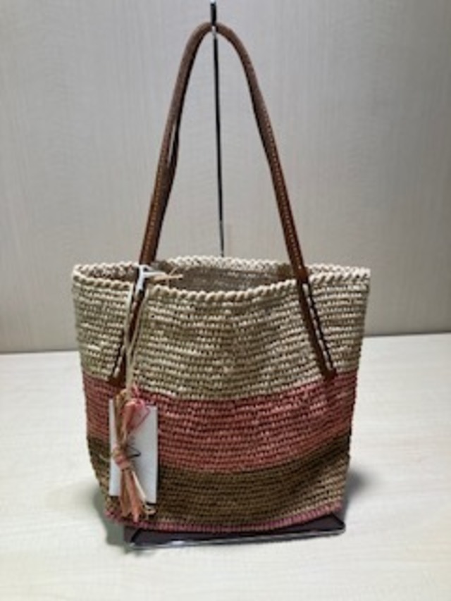 Sans-Arcidet (サンアルシデ）BEBY BAG XS　Pink Boarder