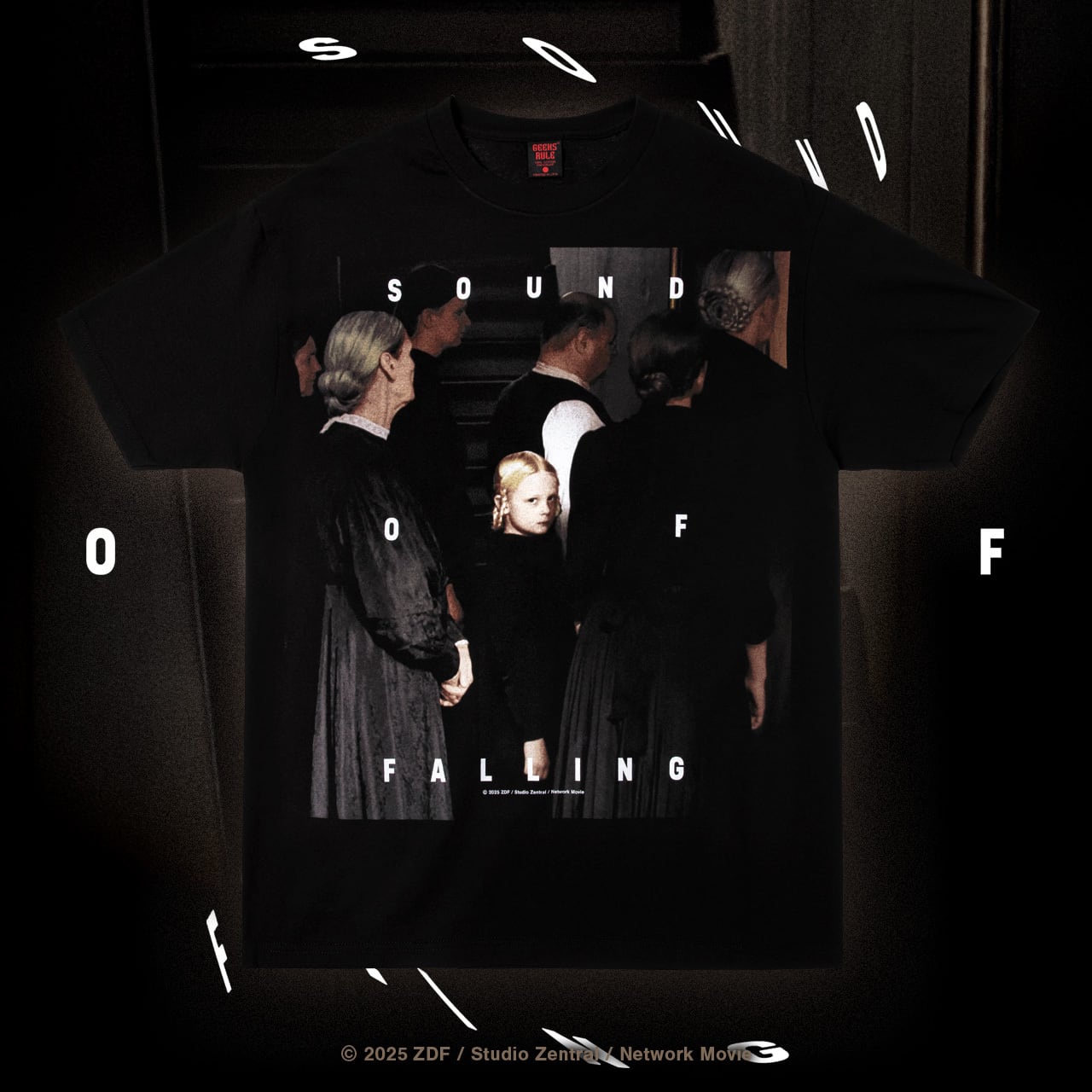 GEEKS RULE SOUND OF FALLING Tシャツ 映画 落下音 SOUND OF FALLING × GEEKS RULE SILKSCREEN PRINTING T SHIRT | GEEKS RULE
