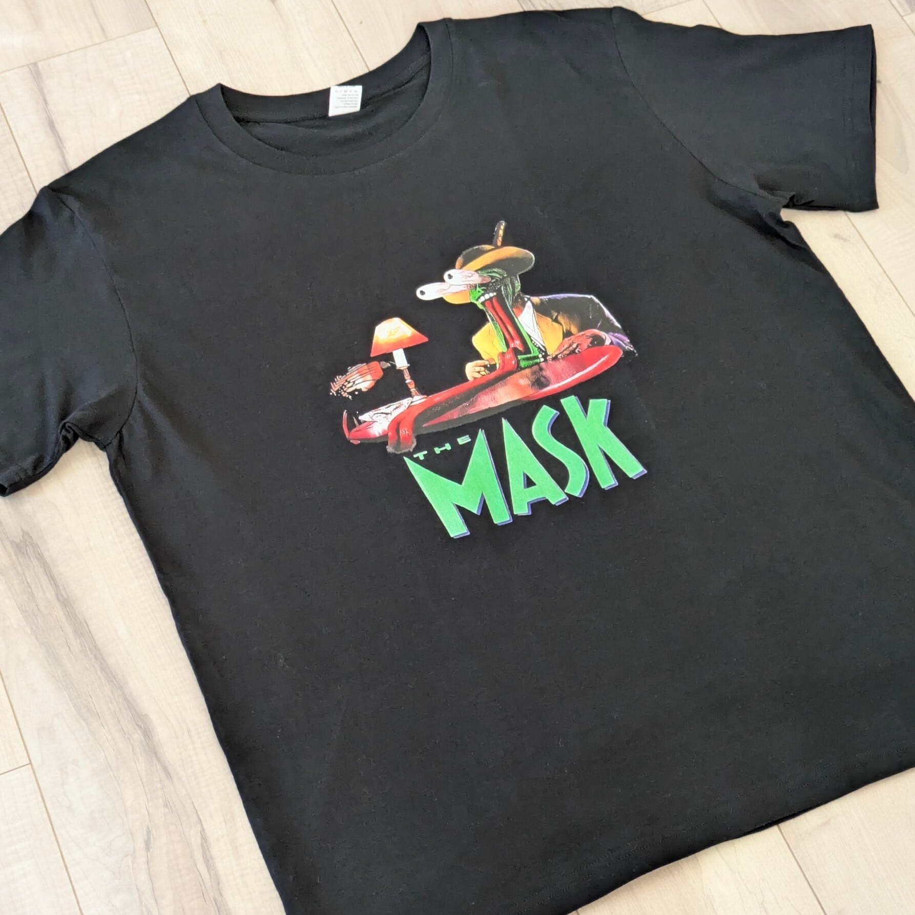 【 The Mask (マスク)】おったまげver. / 映画Tシャツ / Tシャツ / 90年代映画〚アメリカン雑貨 アメトイ〛
