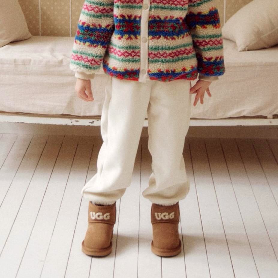 «予約»«ジュニアサイズあり» By MiMi フリースジョガーパンツ 2colors