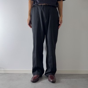00s Levi's ACTION SLACKS BLACK [W36L29相当] 古着
