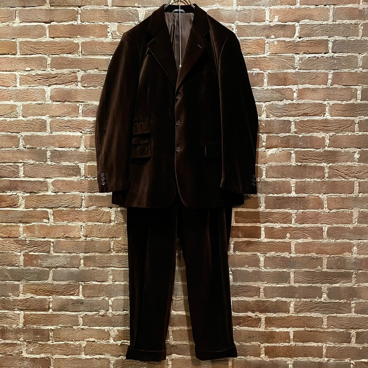 【Caka act3】“極上” Velour Vintage Loose Setup | Caka(カカ）下北沢古着屋、セレクトショップ  powered by BASE