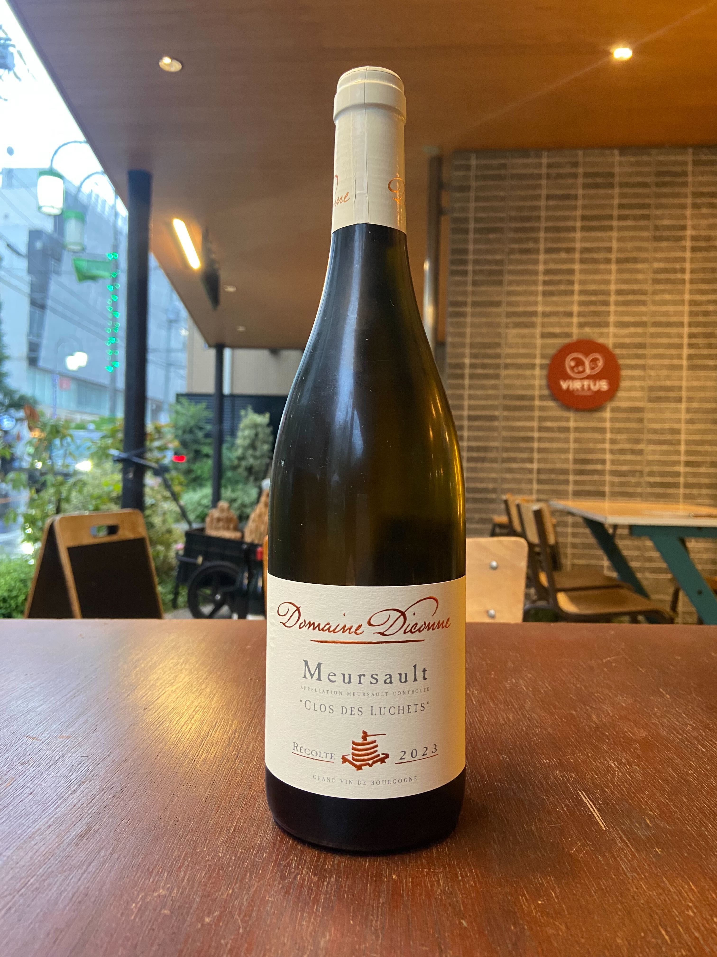 2023 MEURSAULT CLOS DES LUCHETS / DOMAINE DICONNE【フランス・ブルゴーニュ】