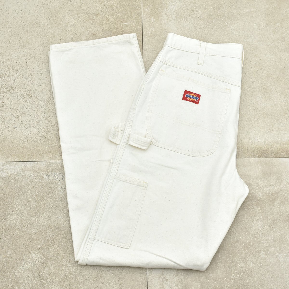 90s Dickies denim painter pants TALON zipper | 古着屋 grin days