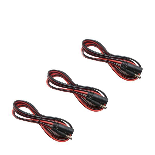 マルチケーブル　Horizon 8チャンネル　15メートル 3本 DC電源ケーブル DC電源コネクタ ジャックコネクタ 150cm DCコード