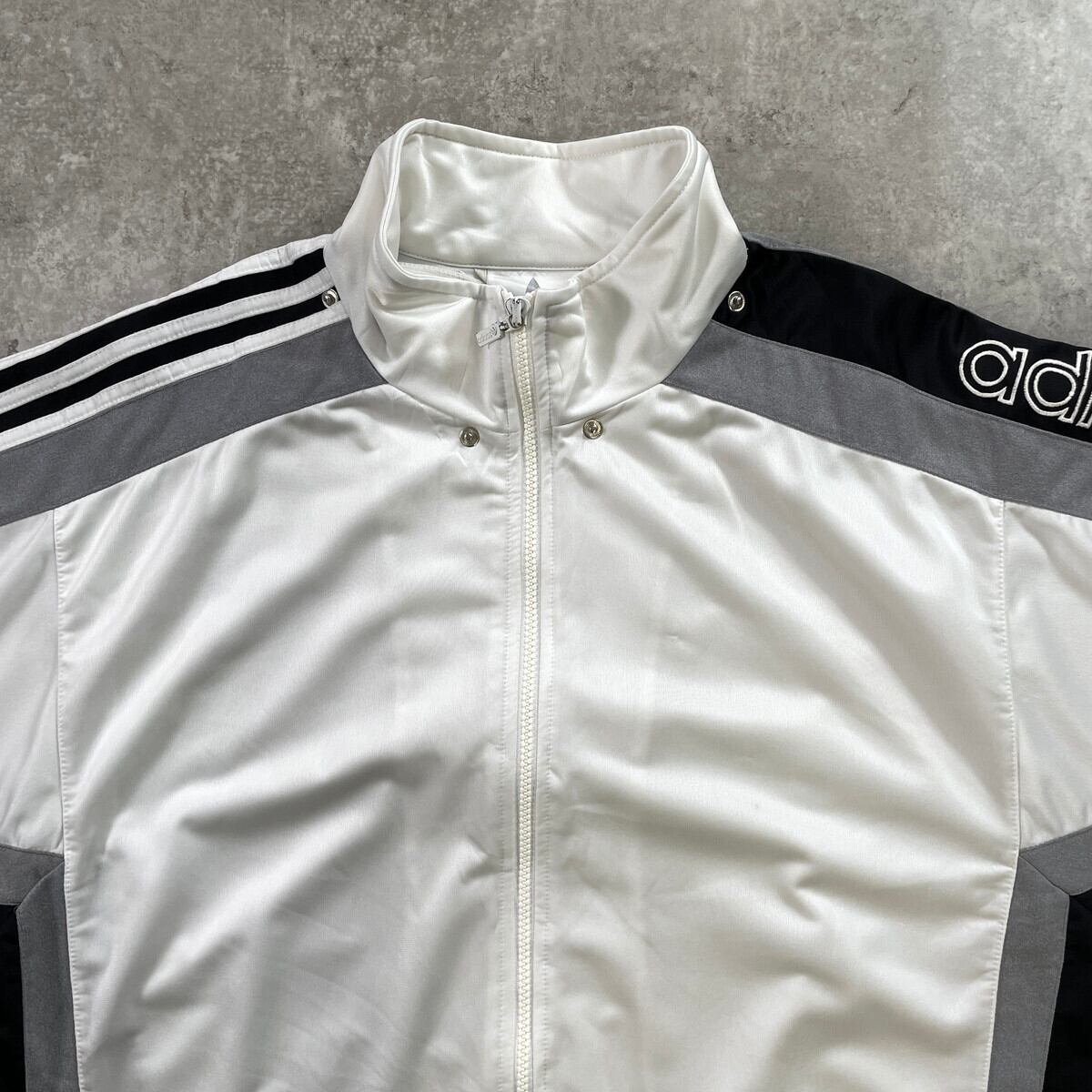 90年代 adidas アディダス 半袖 ジャージ トラックジャケット メンズXL