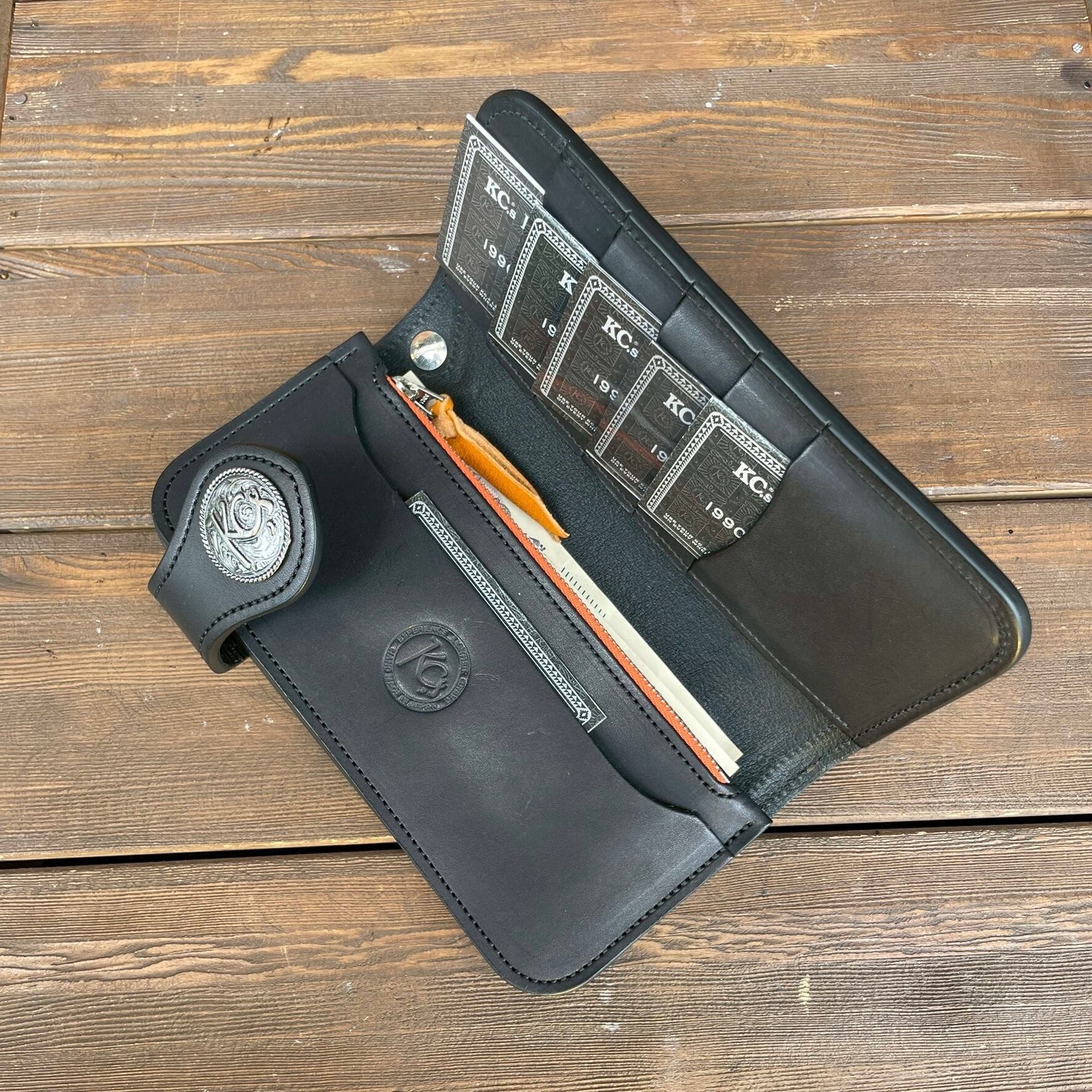 直営店限定商品】ライダースウォレット リンガー インレイ スティング
