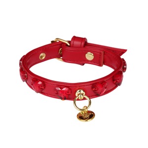 Art. f1677N collar Red Love / Charlotte's Dress
