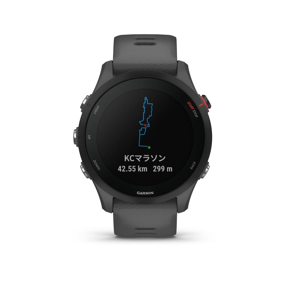 GARMIN / Forerunner 255 | 道がまっすぐ