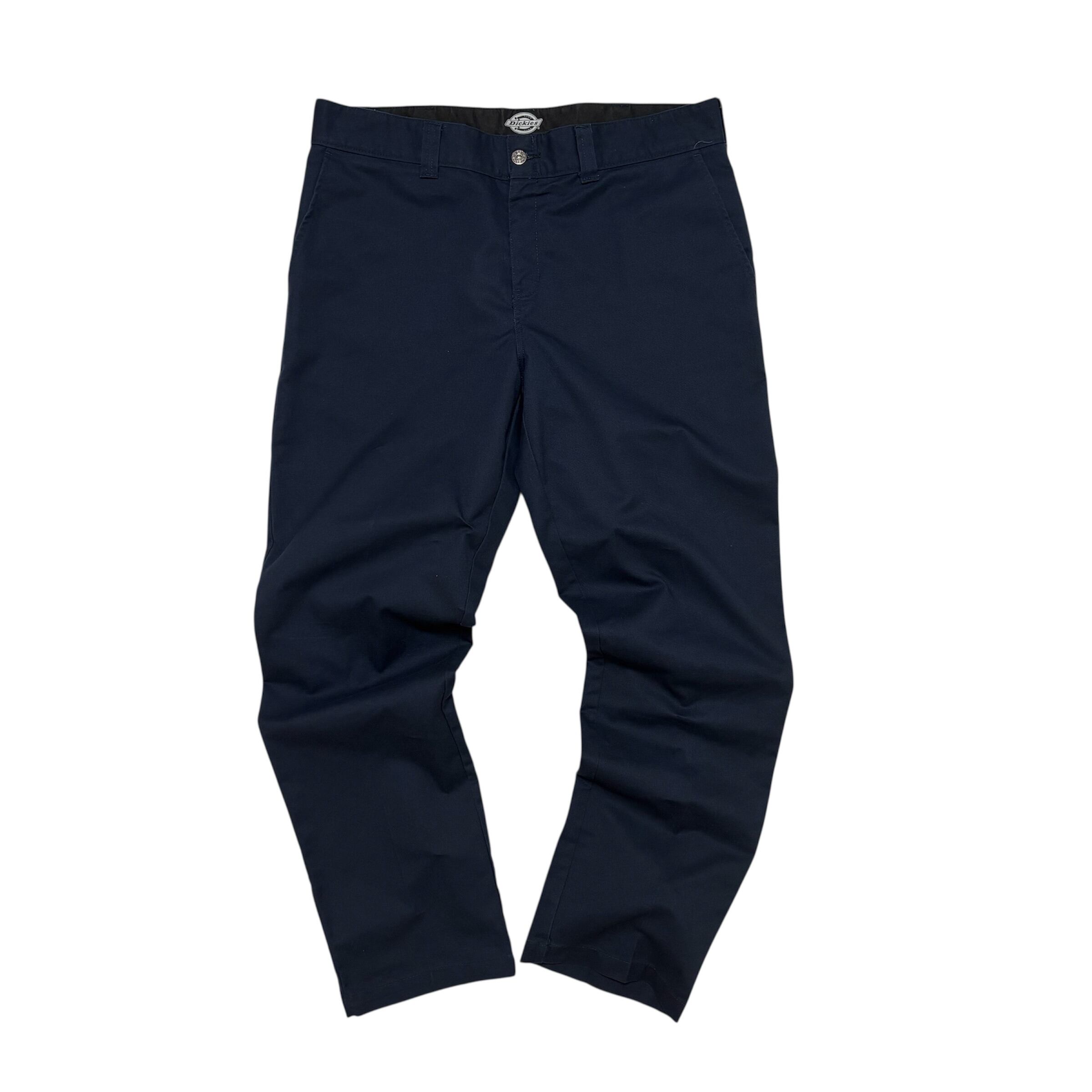 中古 ディッキーズ Dickies SKATEBOARDING ワークパンツ チノパン クリーニング済 メンズ 36×32 SLIM