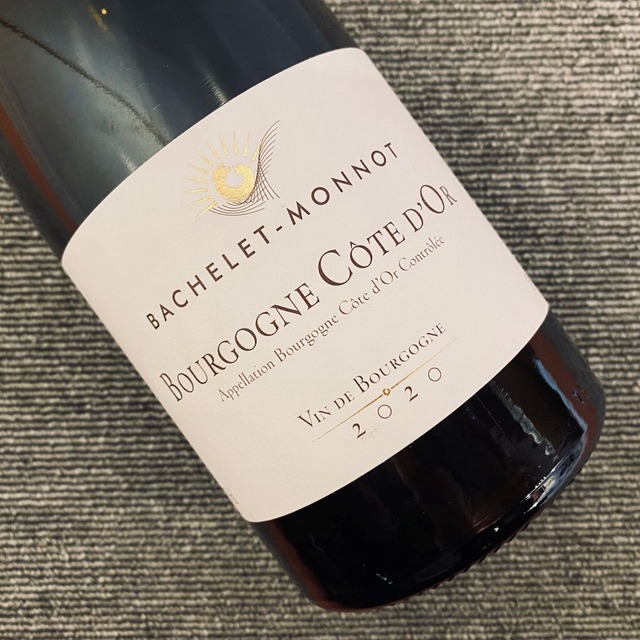 2020年 ブルゴーニュ・コート・ドール・シャルドネ / バシュレ・モノ