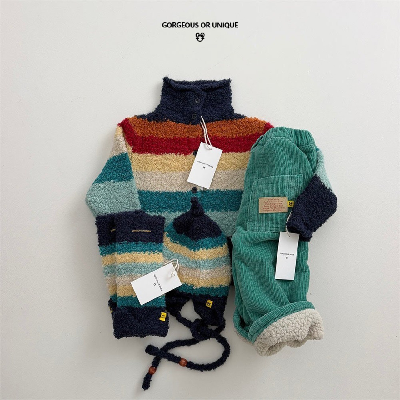 GOU［取寄］colorful cardigan 26winter