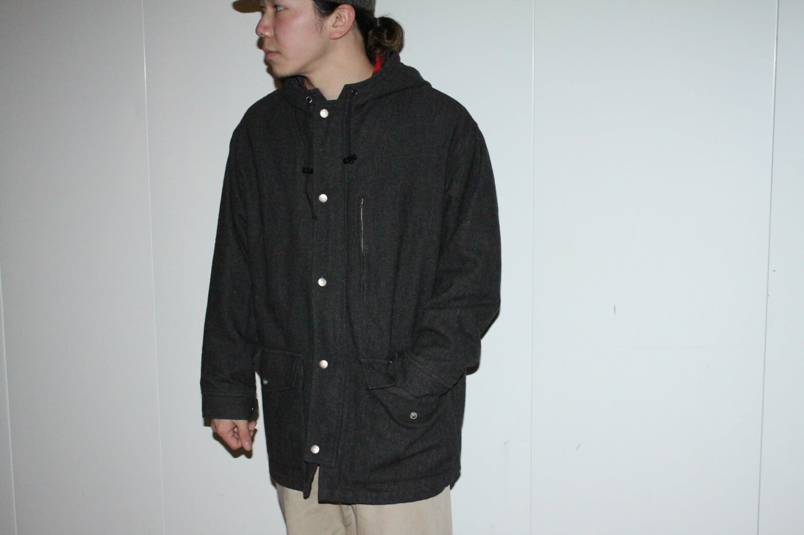 90's OLD STUSSY  WOOL P-COAT オールドステューシー