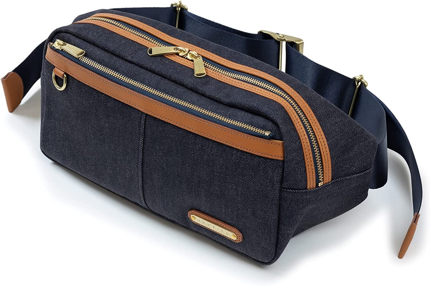 INNFITH 岡山デニムボディバッグ 大容量 in-55737 | 豊岡製オリジナル