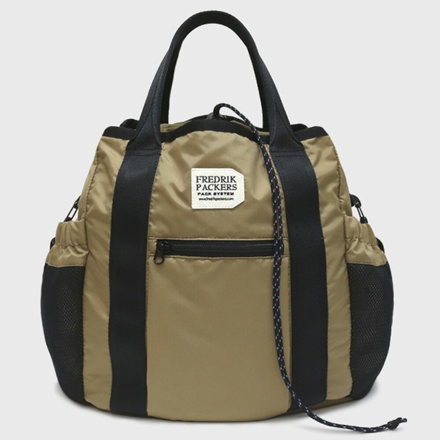 【【限定】黒タグ　ブラック】FREDRIK PACKERS フレドリックパッカーズ バッグ TIPI TOTE