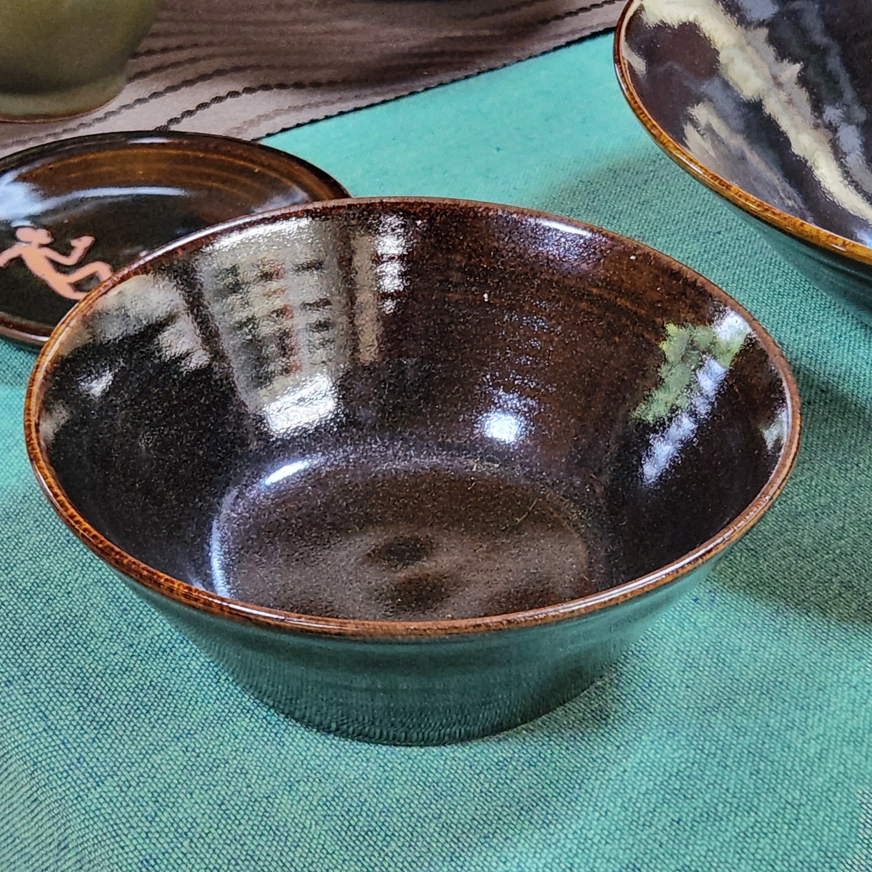 苗代川 黒 碗 | arakitoyo