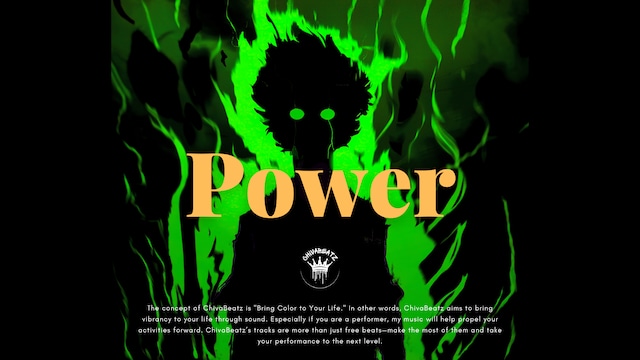 【独占利用ライセンス】Power (No Voice Tag)