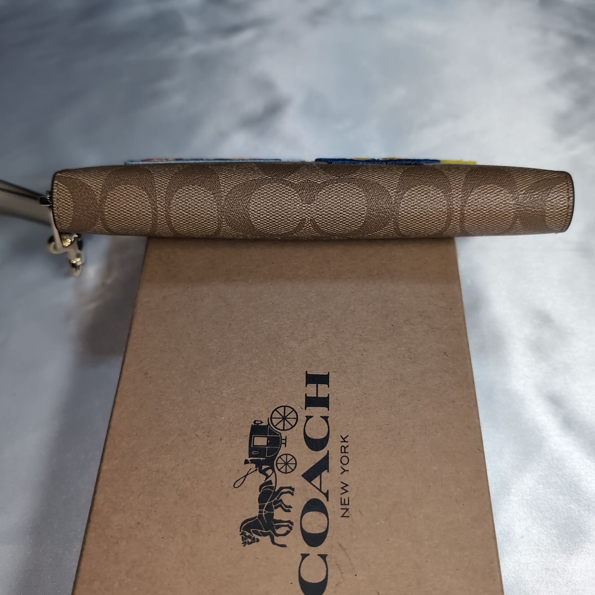 COACHコーチ長財布 ピーナッツコラボ スヌーピーパッチワーク | francore