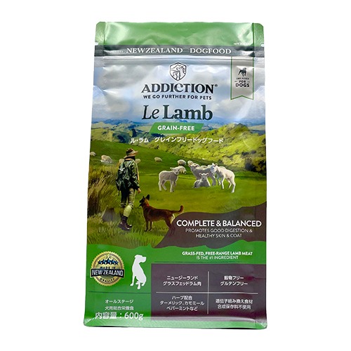 アディクション　ドッグフード　ル・ラム 　1.8kg 画像