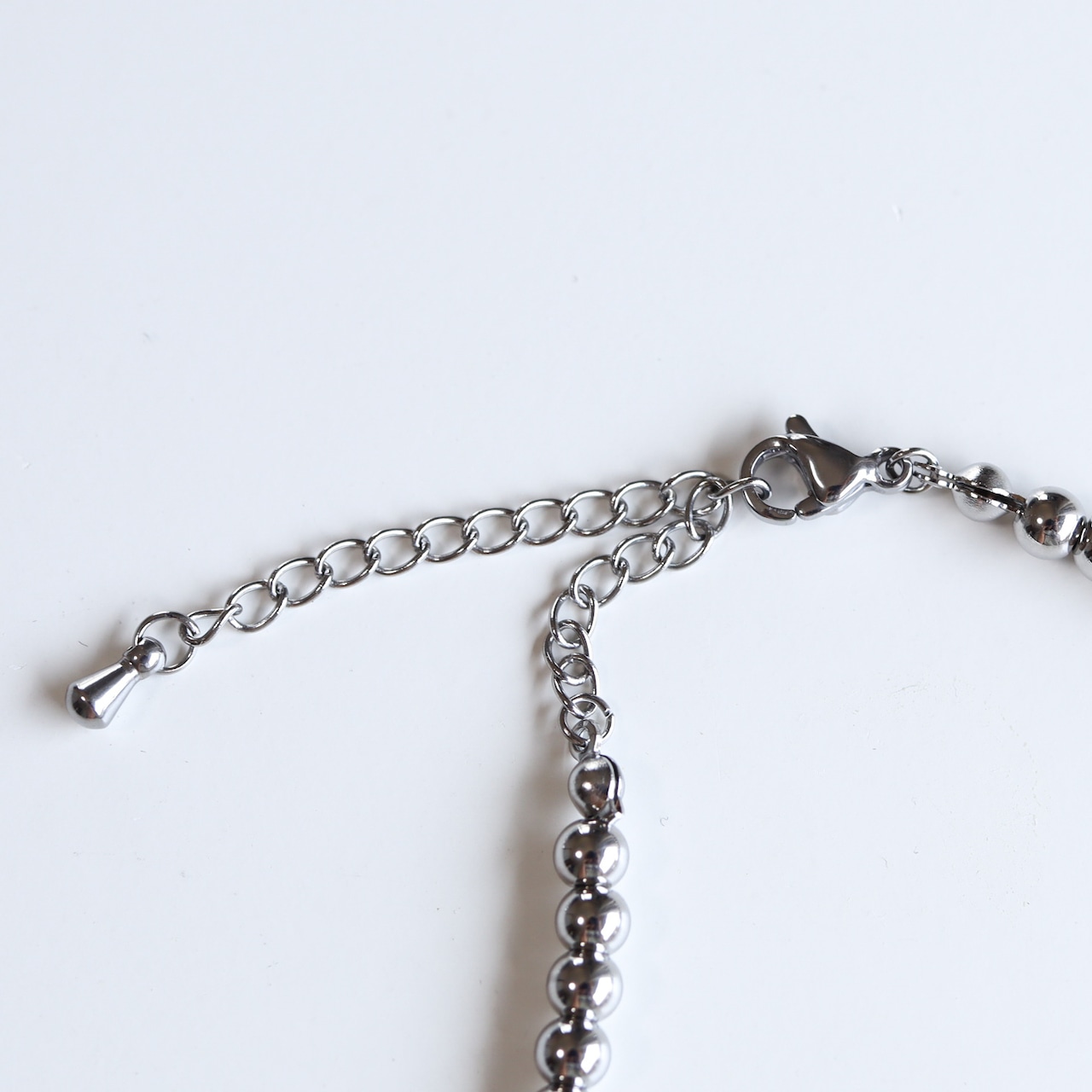 7/3(金)21時新作発売* stainless ボールチェーン ネックレス