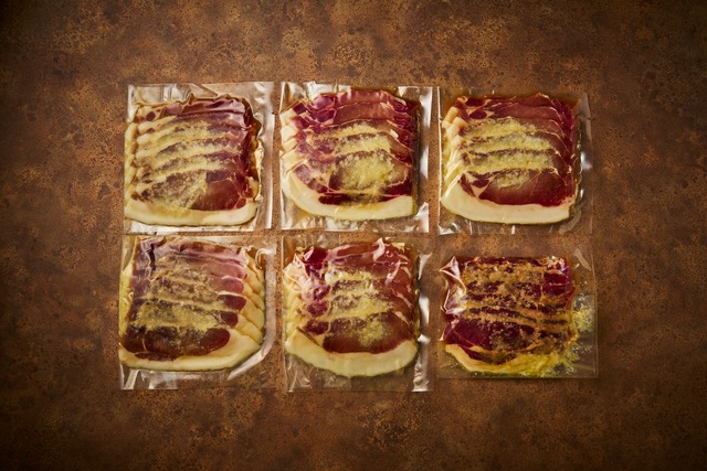 岡田修謹製 純国産 やわらか天然猪ロース スライス6人前 （塩麹づけ×6パック）【送料無料＆ギフトBOX仕様】