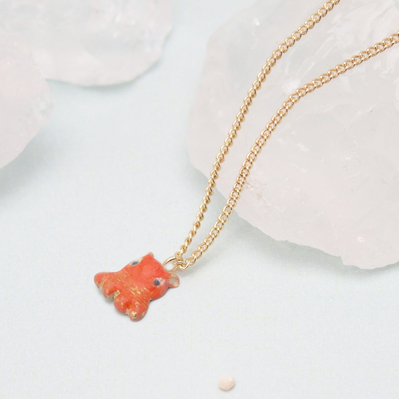 メンダコ/エイ/カニのネックレス | elio