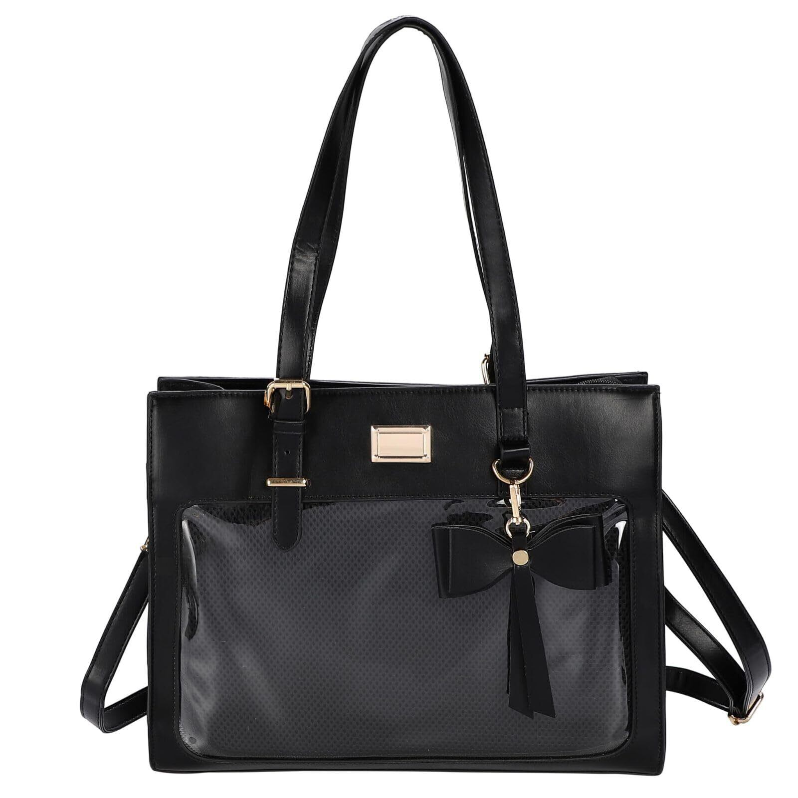 美品◇PRADA プラダ A4対応 ビジネス可 ナイロンxサフィアーノレザー