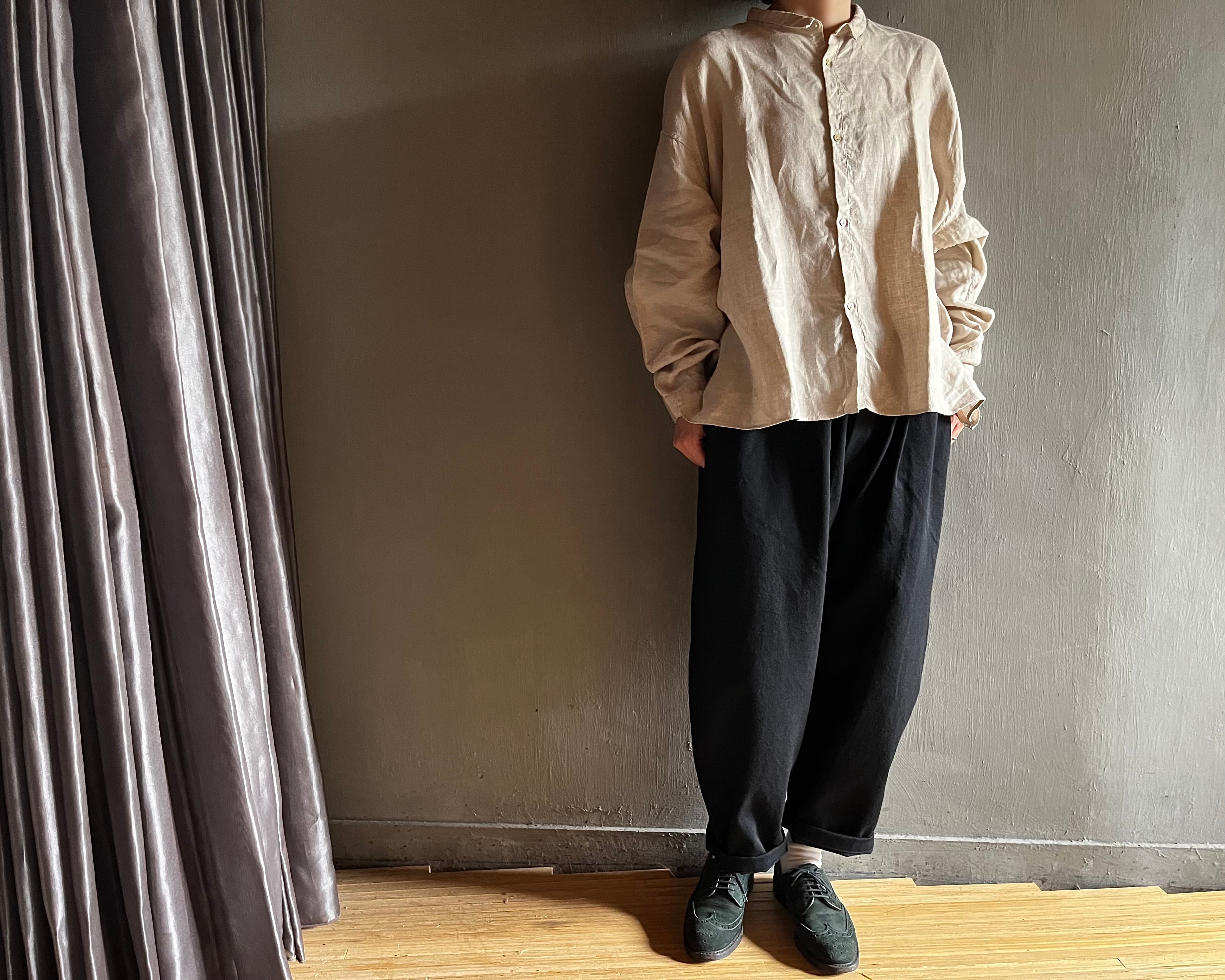 MITTAN|NMウールOCツイルパンツ PT-125 黒