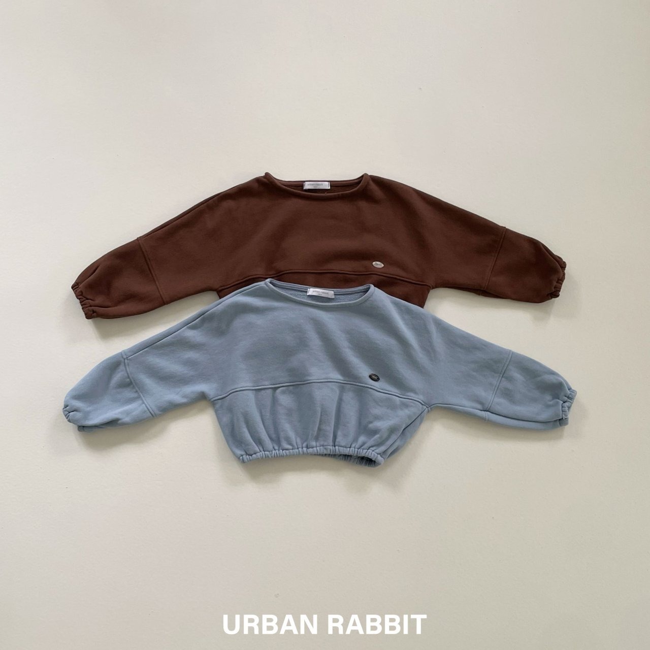 【urbanrabbit】バルーン切替プルオーバー ブラウン 90~130cm 240831 - 6