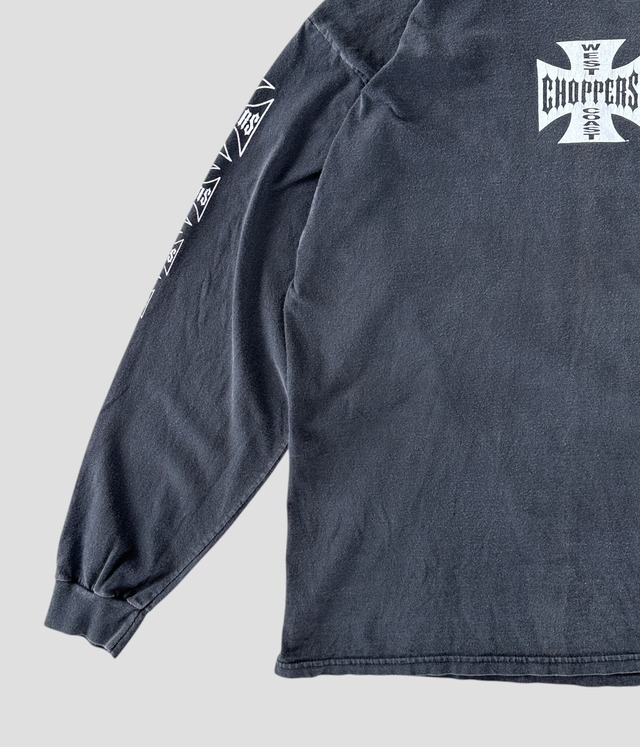 -WEST COAST CHOPPERS Black Long sleeve shirt