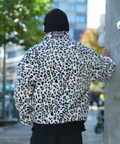 【#Re:room】LEOPARD BOA BLOUSON［REJ116］