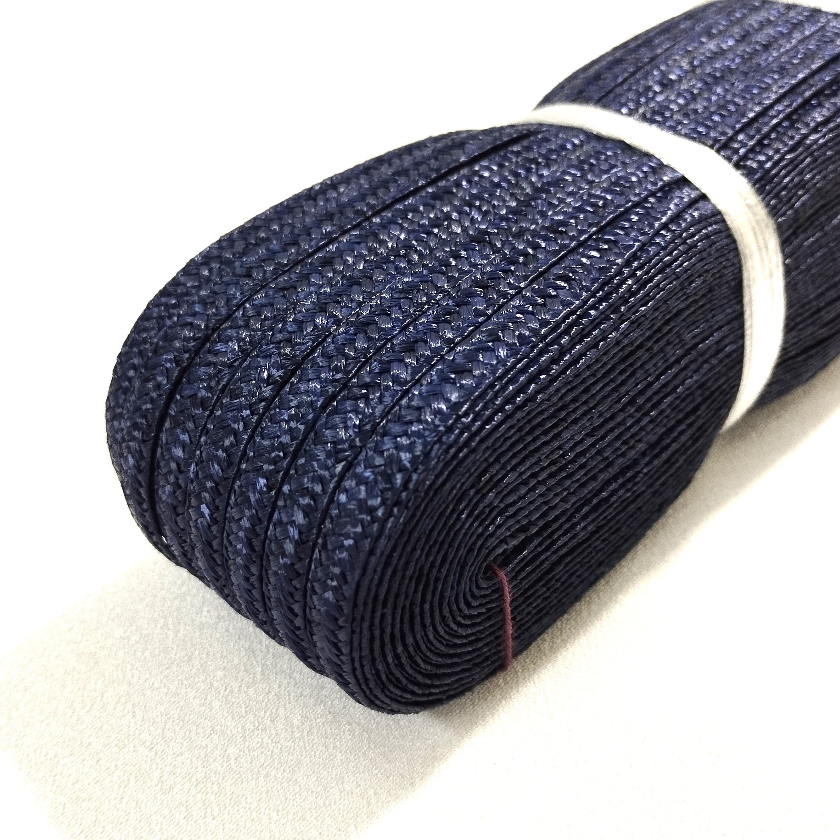 モットル巾5mm 長さ50m 手作り帽子 麦わら帽子用ブレード 2本セット