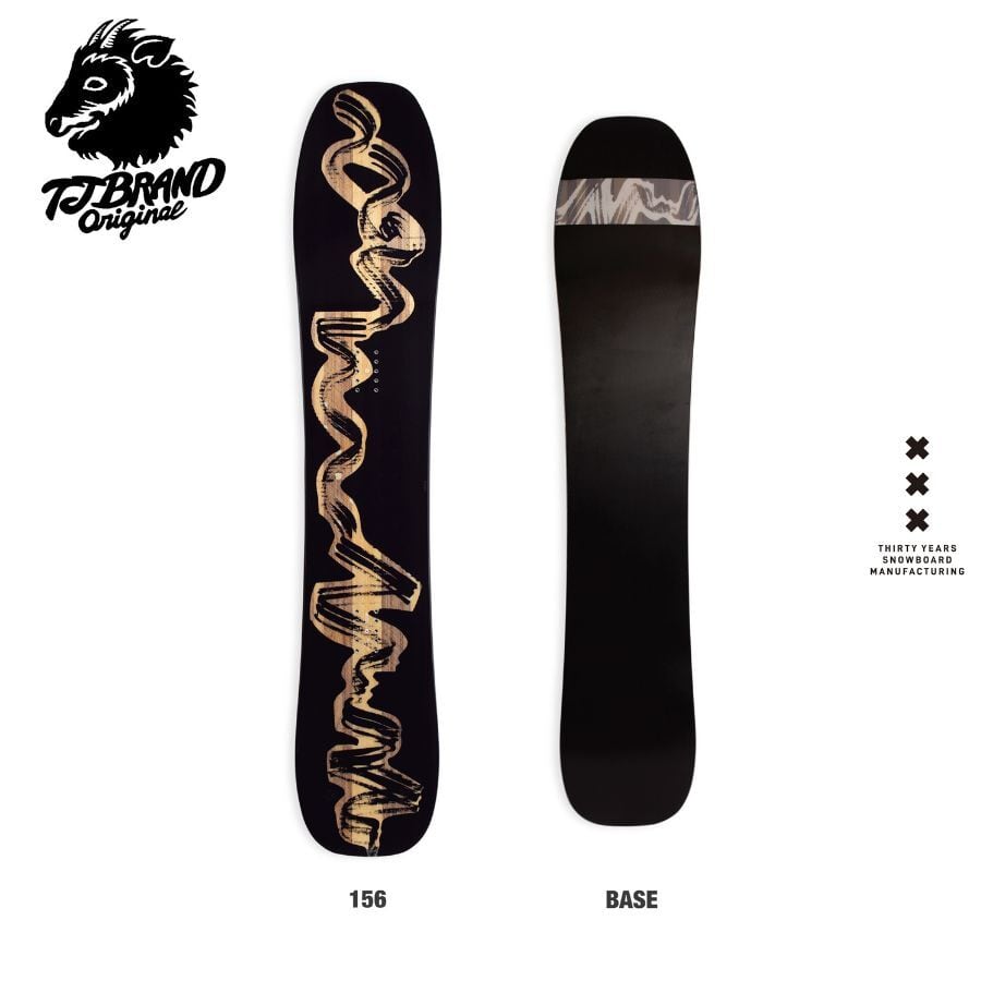 TJ BRAND スノーボード パウダーボード 25-26 T.J BRAND ORIGINAL ティージェイブランド DRAFT F.T.C.