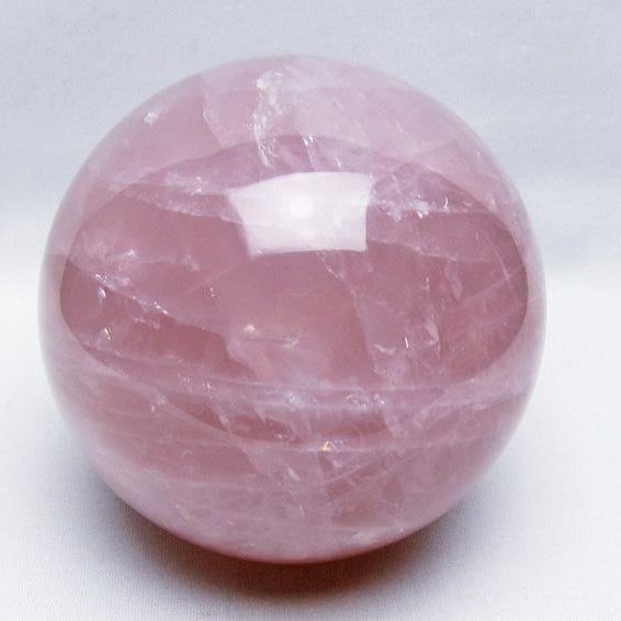 2Kg ローズクォーツ 丸玉 115mm スフィア 一点物 151-8304