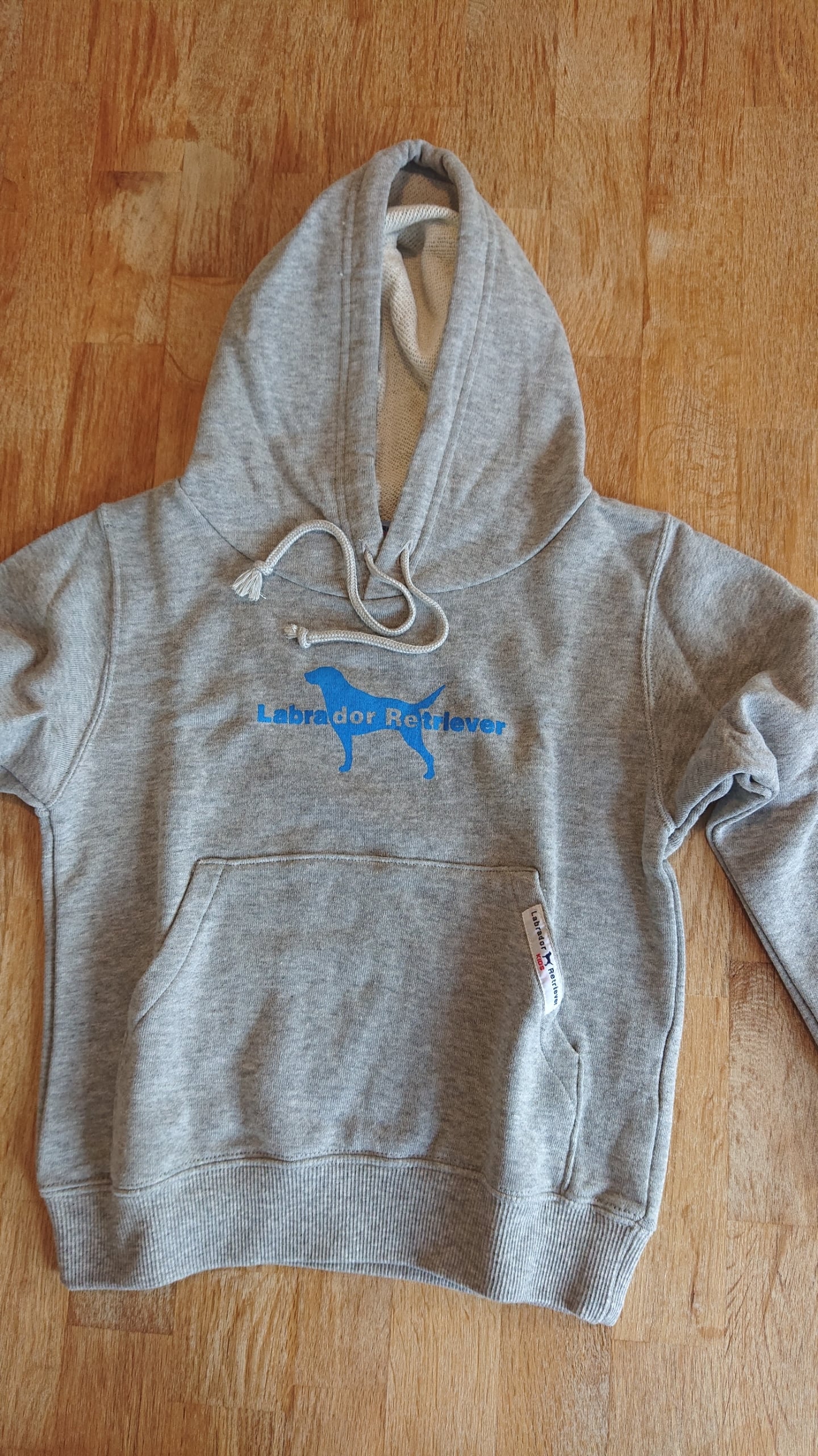 新品タグ付　ラブラ　Labrador Retriever 　パーカー ラブラドール・レトリーバー パーカー グレー 古着屋 男女兼用 - メルカリ