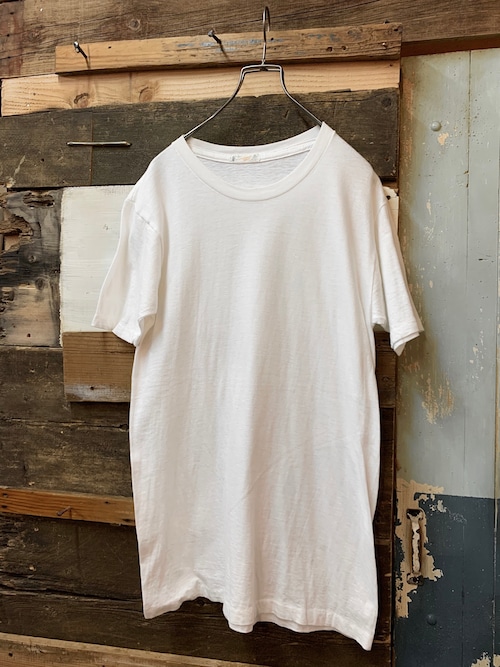 70-80's munsingwear cotton plain tee