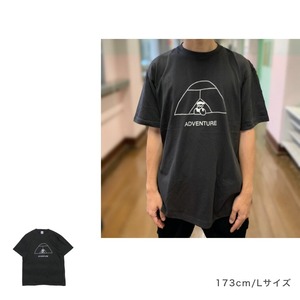 【ADVENTURE】POP●COPY × キャンジョ Short Sleeve Tee / ゆったりシルエット