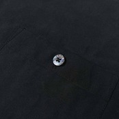 TORI RICHARD トリリチャード 背中BIG刺繍 半袖 シルク シャツ サイズ S /ブラック/00s 90s ビンテージ