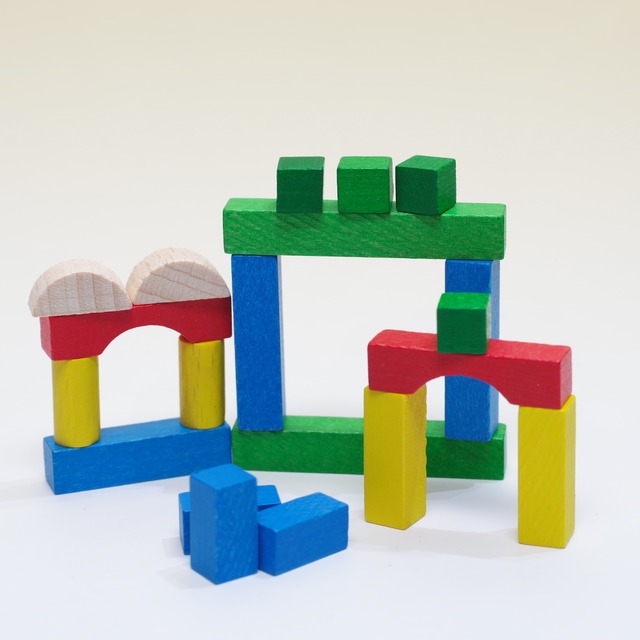 マッチ箱入り　ミニブロック