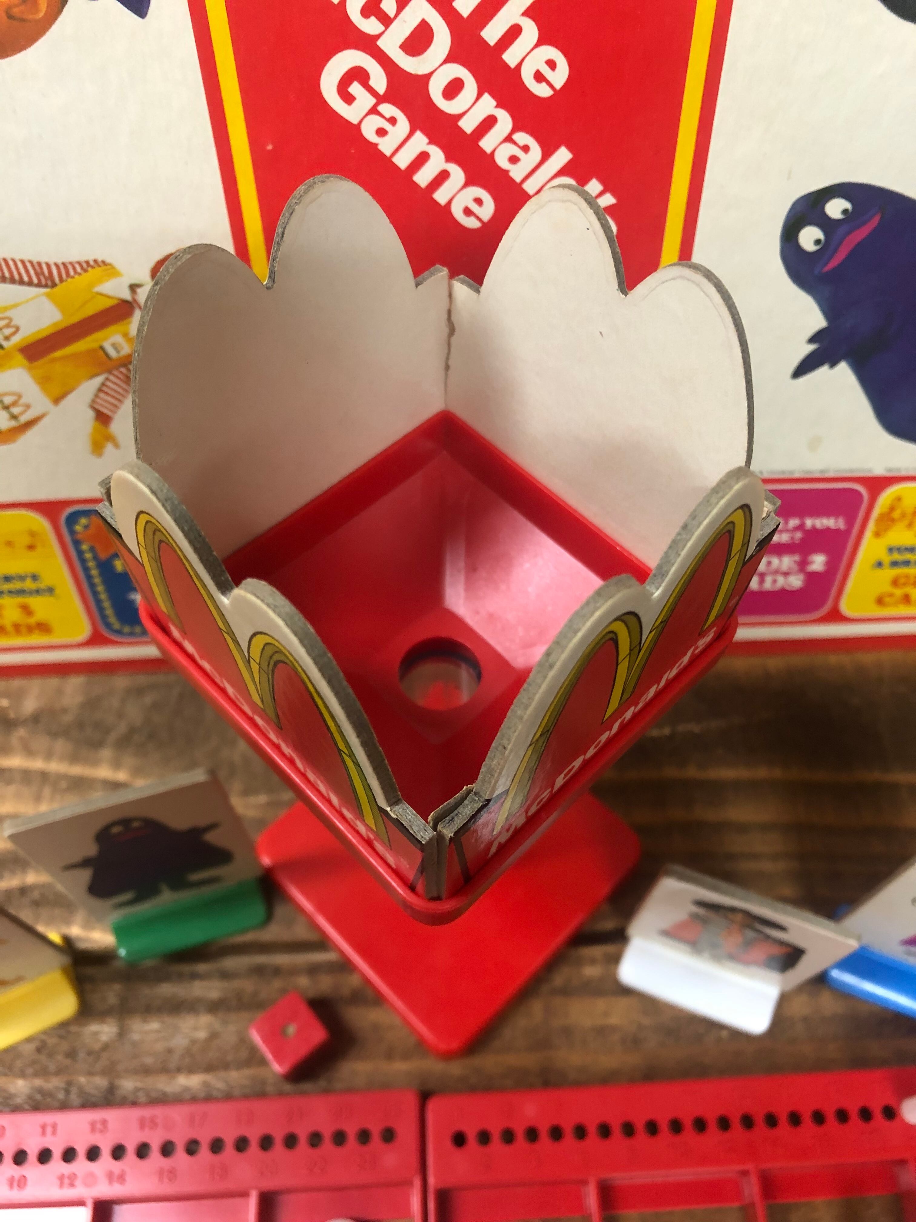 McDonald's Vintage Board Game Box/マクドナルド ボードゲーム Milton