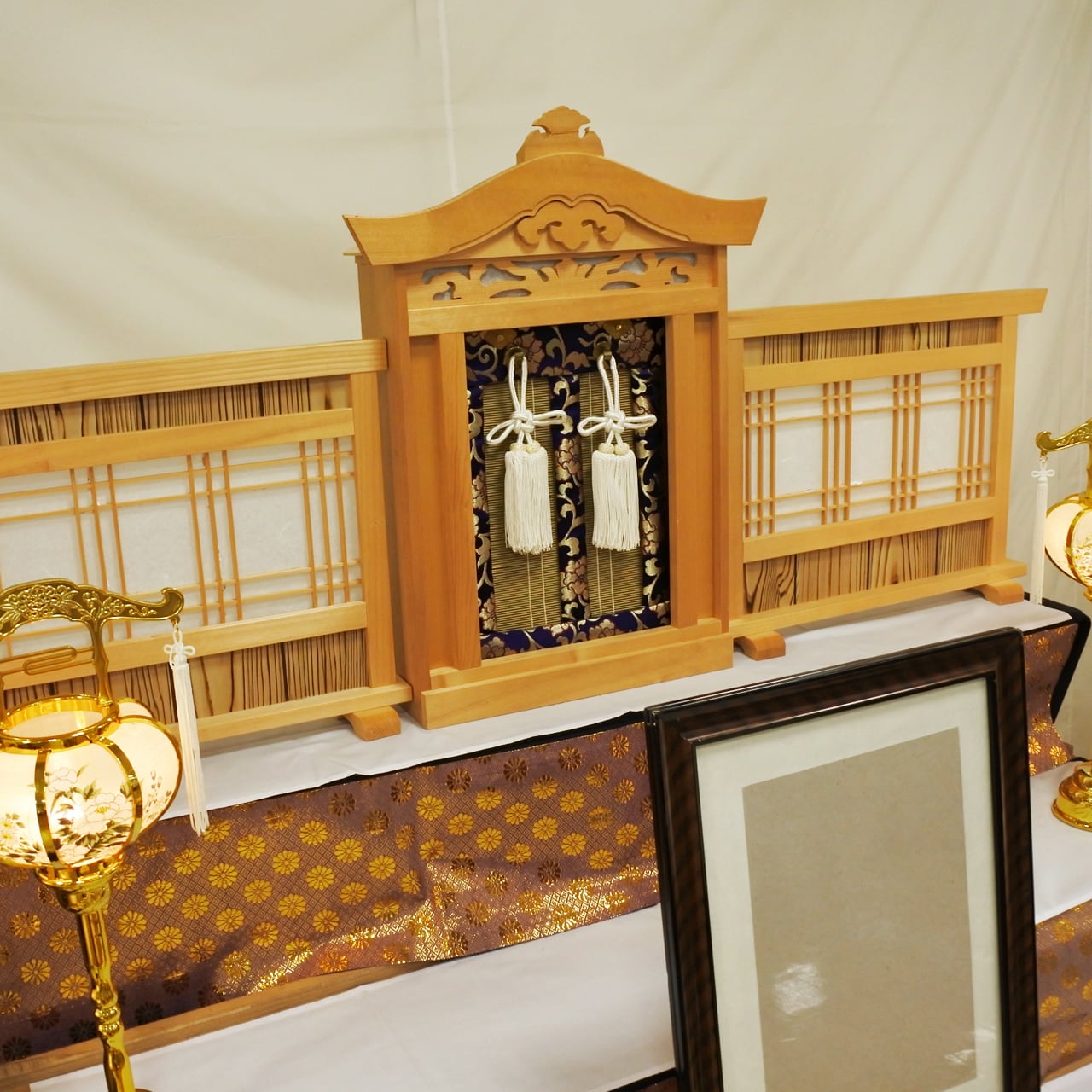 レンタル】初盆セット 盆提灯 祭壇 法要 新盆セット お盆 ◇楽々パック