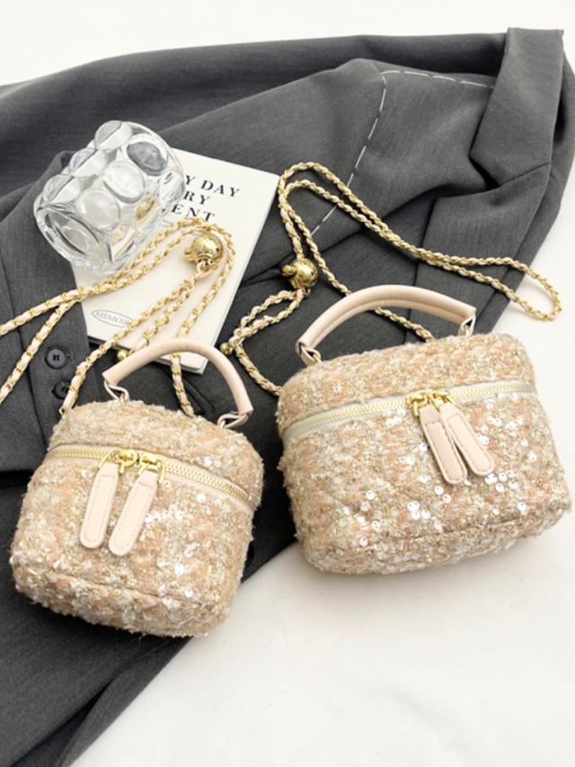 Sparkling Tweed Mini Bag