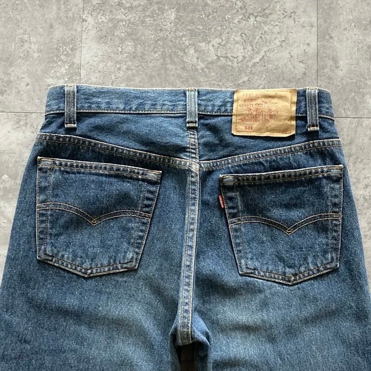 91年 Levi's 501 USA製 オリジナルヴィンテージ 縦落ち