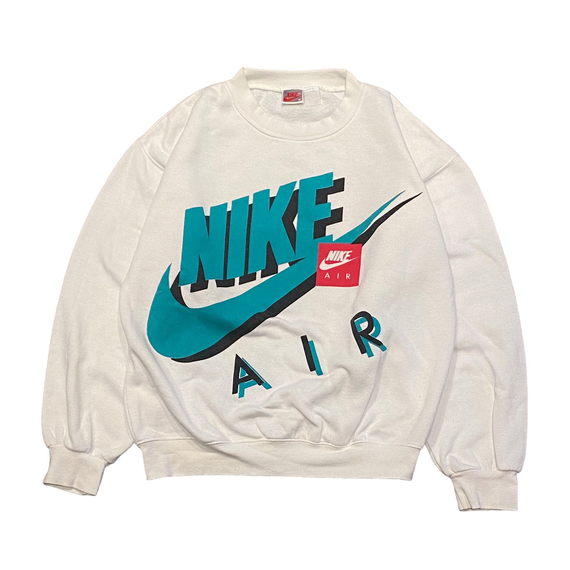 90's Nike AIR Big Logo Sweat M / ナイキ スウェット トレーナー スポーツ 古着 ヴィンテージ