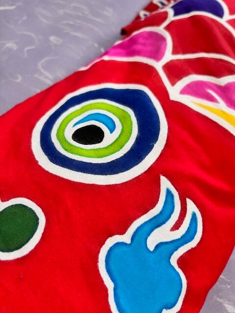 室内用ちいさい鯉のぼり（赤） | よしだはたてん